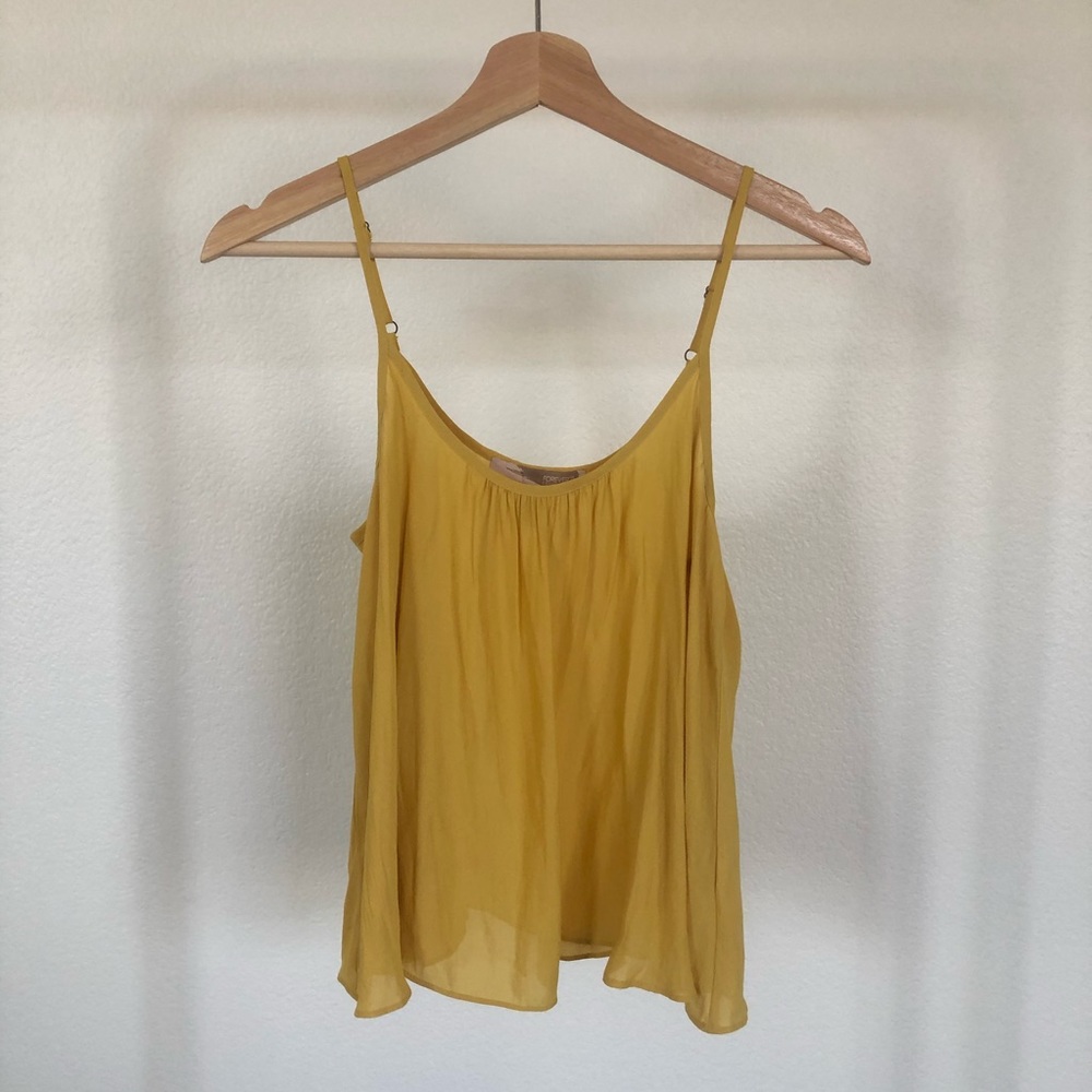 Yellow Forever21 Summer Shirt